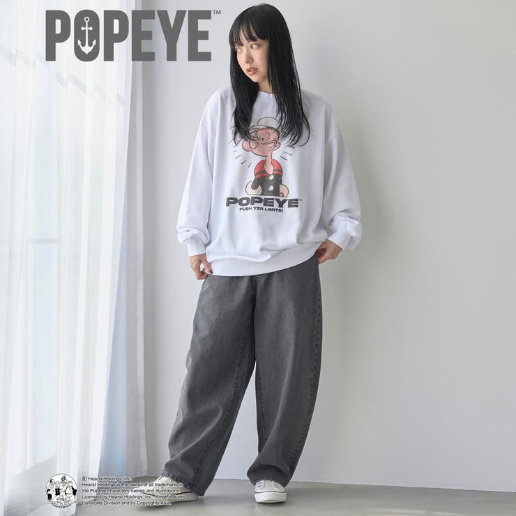POPEYE（TM）（ポパイ）グラフィックプルオーバースウェット | coen【men】 | 詳細画像7 