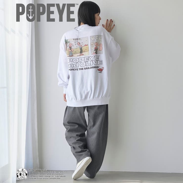 POPEYE（TM）（ポパイ）グラフィックプルオーバースウェット | coen【men】 | 詳細画像9 