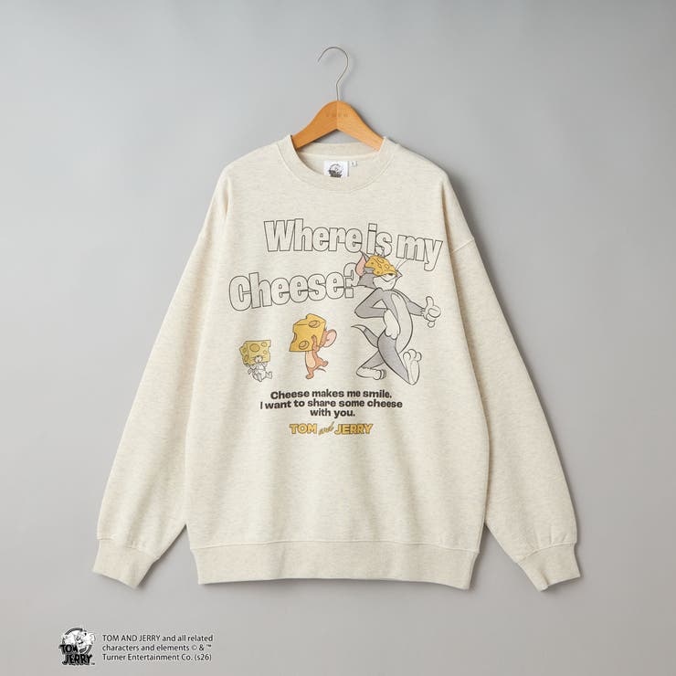 TOM and JERRY（トムとジェリー）グラフィックプルオーバースウェット | coen【men】 | 詳細画像15 