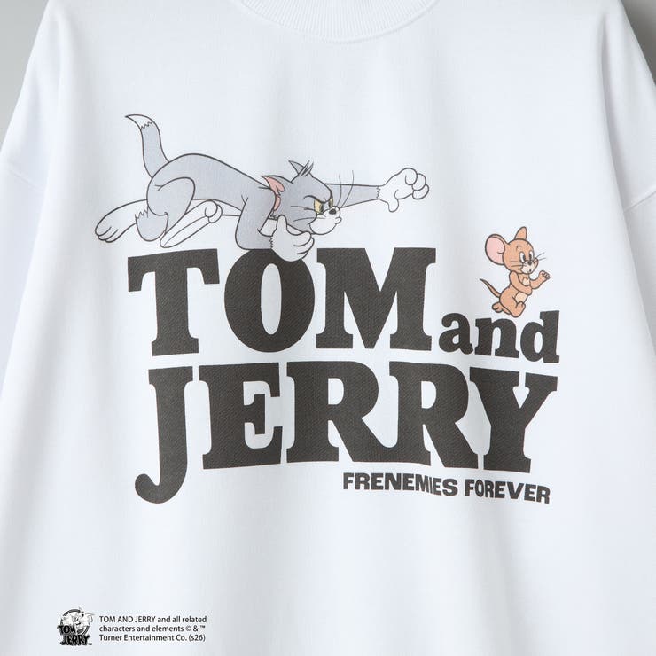 TOM and JERRY（トムとジェリー）グラフィックプルオーバースウェット | coen【men】 | 詳細画像16 