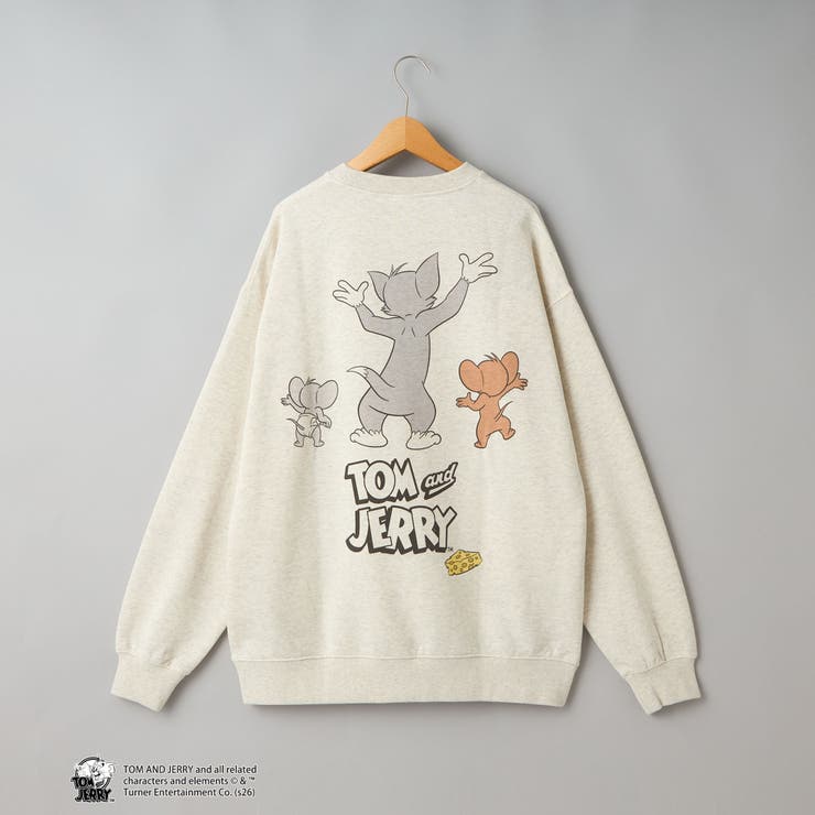 TOM and JERRY（トムとジェリー）グラフィックプルオーバースウェット | coen【men】 | 詳細画像19 