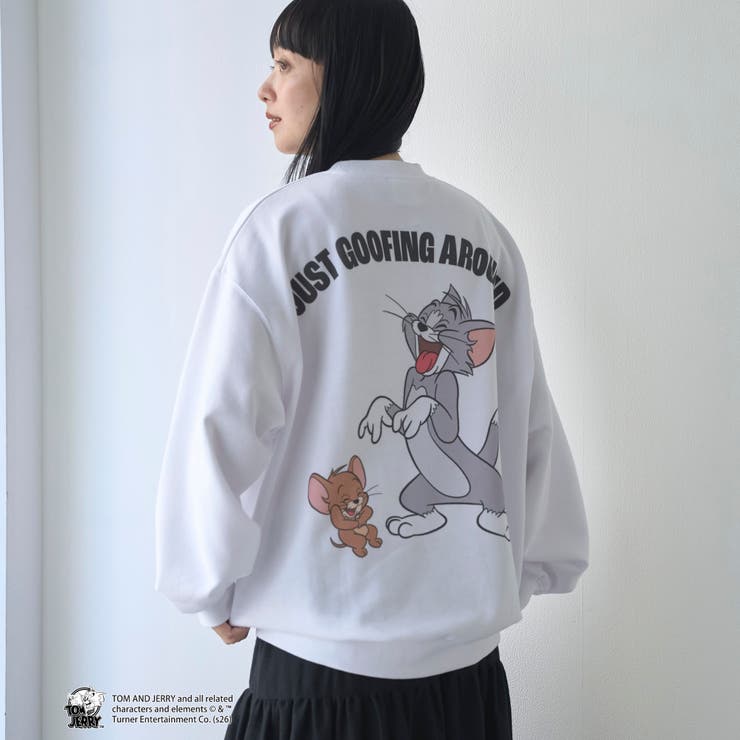 TOM and JERRY（トムとジェリー）グラフィックプルオーバースウェット | coen【men】 | 詳細画像5 