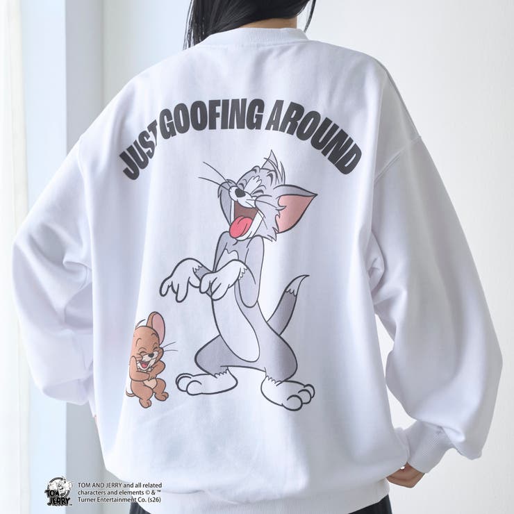 TOM and JERRY（トムとジェリー）グラフィックプルオーバースウェット | coen【men】 | 詳細画像6 