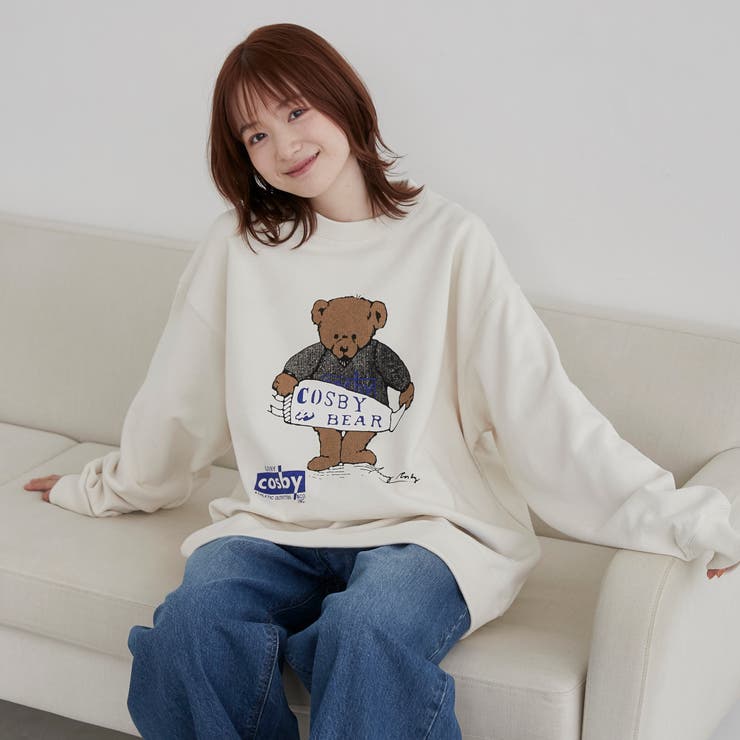 COSBY（コスビー）別注  ベアプリントスウェット | coen【men】 | 詳細画像2 