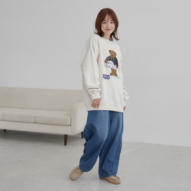 COSBY（コスビー）別注  ベアプリントスウェット | coen【men】 | 詳細画像3 