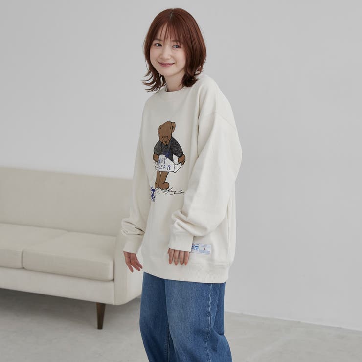 COSBY（コスビー）別注  ベアプリントスウェット | coen【men】 | 詳細画像4 