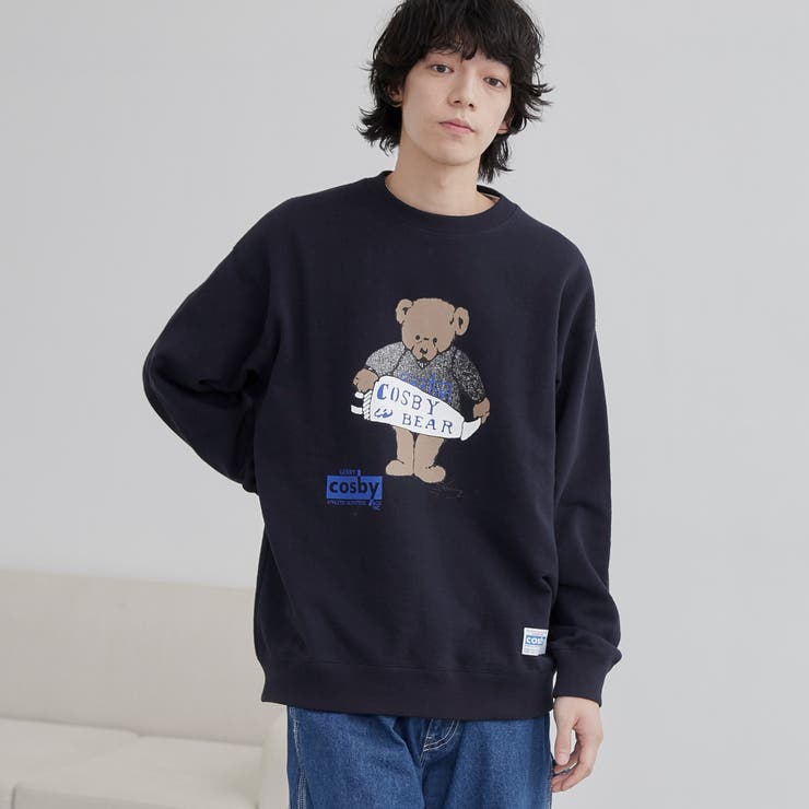 NAVY | COSBY（コスビー）別注  ベアプリントスウェット | coen【men】