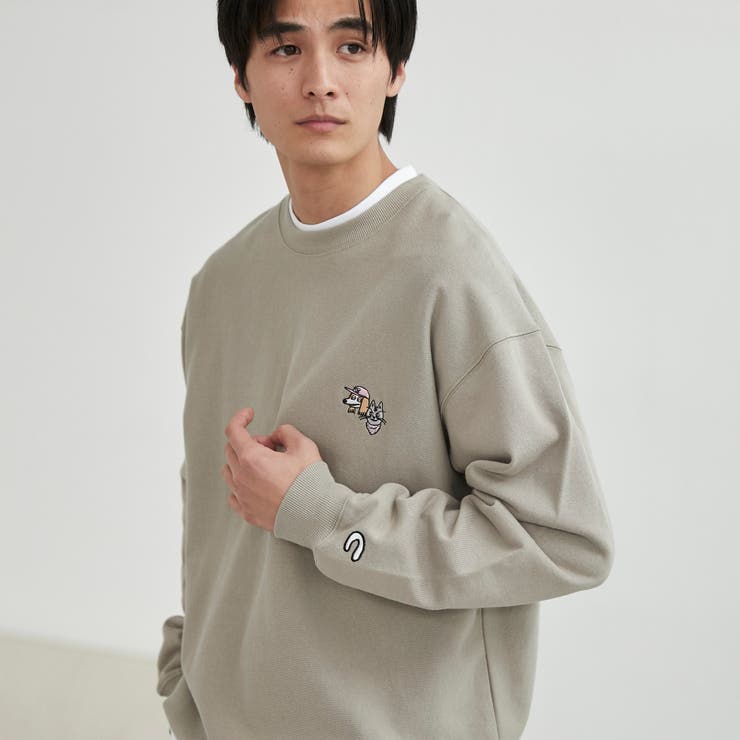 YUJIRO KOYAMA（小山ゆうじろう）コラボ裏毛クルーネックスウェット | coen【men】 | 詳細画像11 