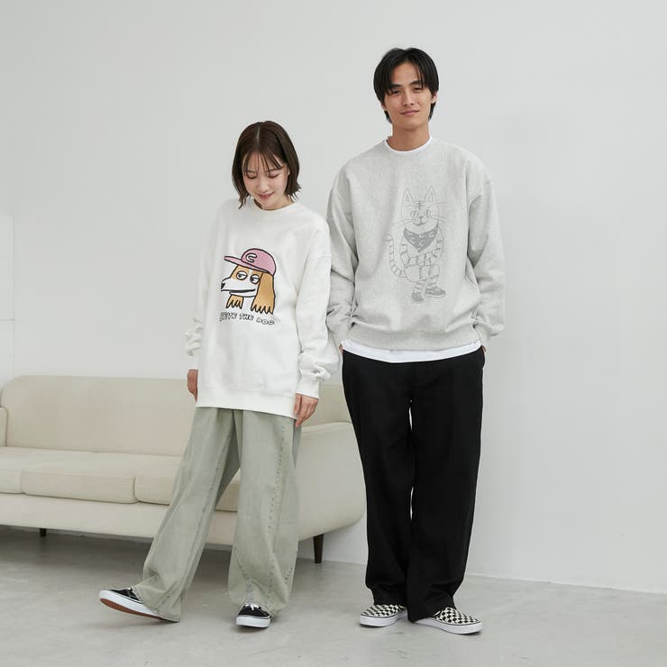 YUJIRO KOYAMA（小山ゆうじろう）コラボ裏毛クルーネックスウェット | coen【men】 | 詳細画像5 