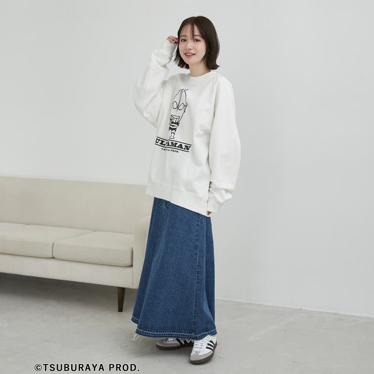 ウルトラマンクルーネックスウェット | coen【men】 | 詳細画像10 