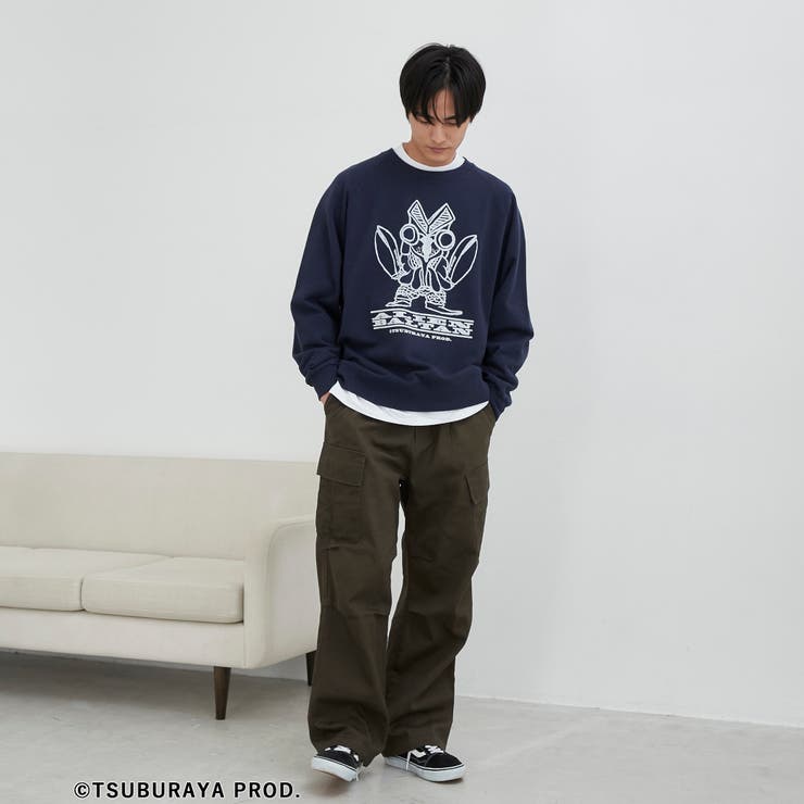 ウルトラマンクルーネックスウェット | coen【men】 | 詳細画像11 