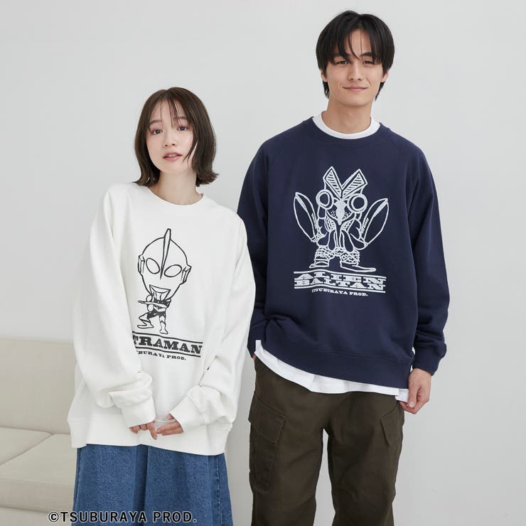 ウルトラマンクルーネックスウェット | coen【men】 | 詳細画像3 
