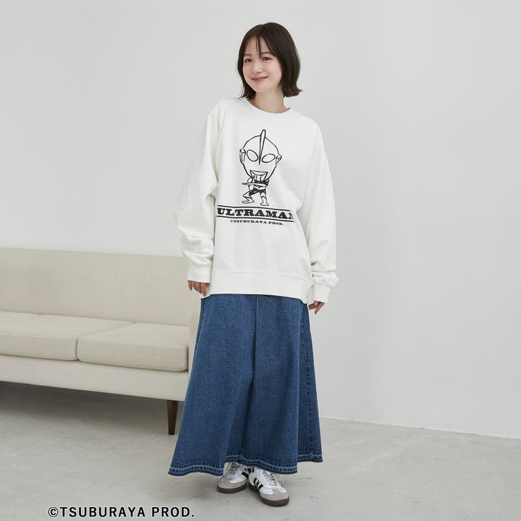 ウルトラマンクルーネックスウェット | coen【men】 | 詳細画像6 