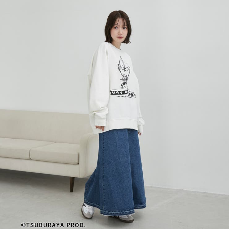 ウルトラマンクルーネックスウェット | coen【men】 | 詳細画像8 