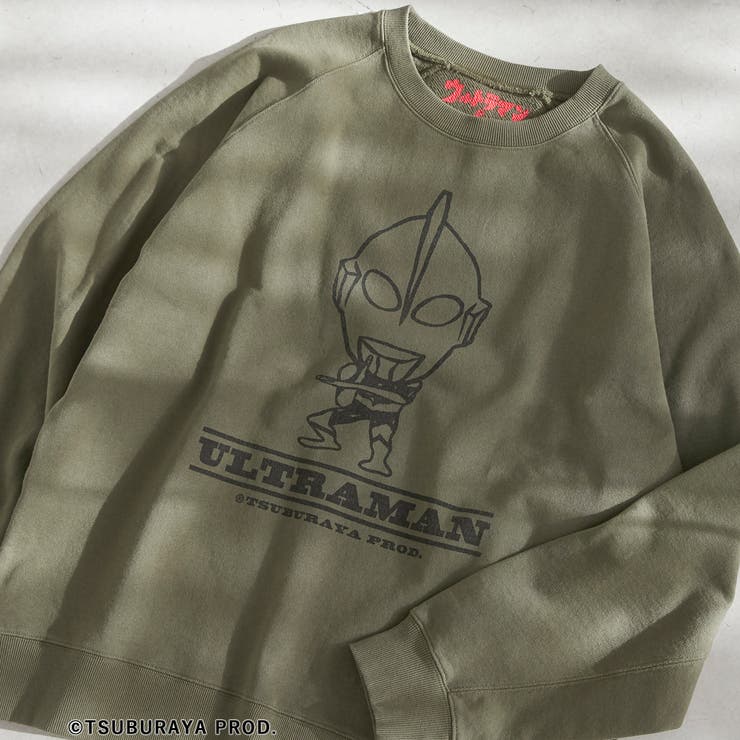 OLIVE | ウルトラマンクルーネックスウェット | coen【men】