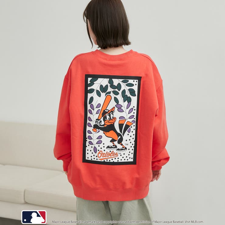 MLB別注 花札バックプリント クルーネックスウェット | coen【men】 | 詳細画像12 