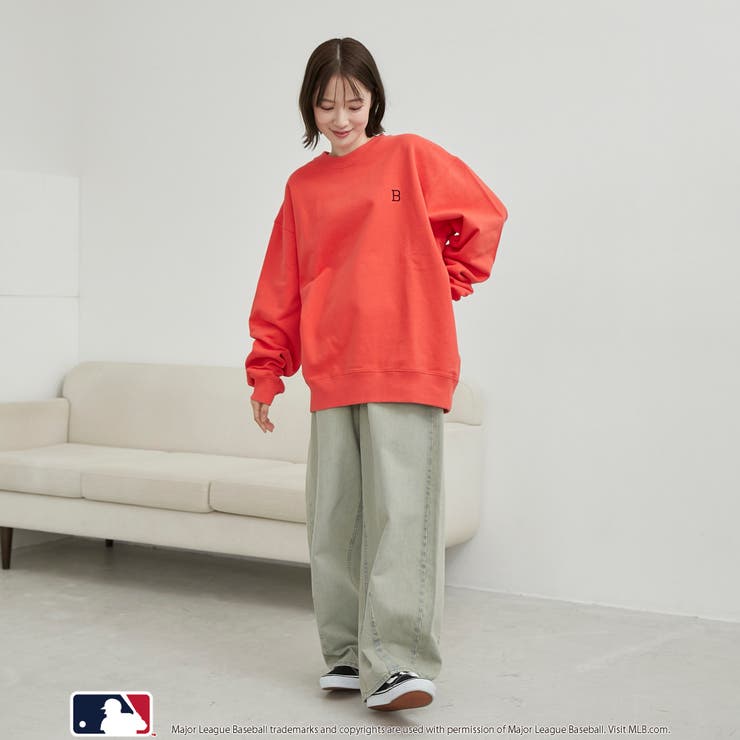 MLB別注 花札バックプリント クルーネックスウェット | coen【men】 | 詳細画像13 