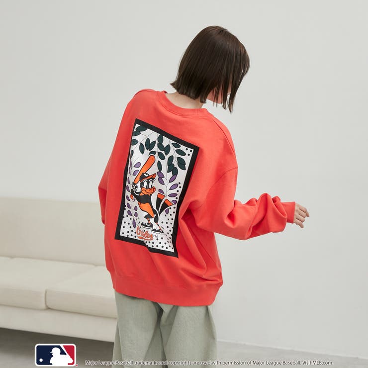 MLB別注 花札バックプリント クルーネックスウェット | coen【men】 | 詳細画像16 