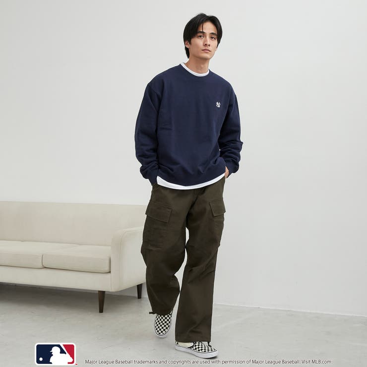 MLB別注 花札バックプリント クルーネックスウェット | coen【men】 | 詳細画像25 