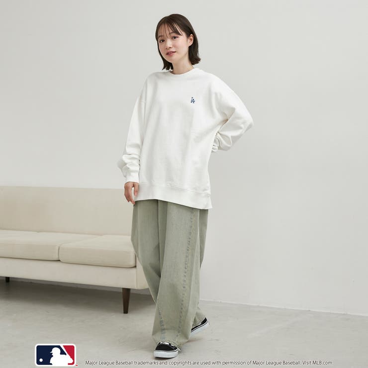 MLB別注 花札バックプリント クルーネックスウェット | coen【men】 | 詳細画像3 