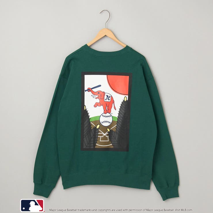 MLB別注 花札バックプリント クルーネックスウェット | coen【men】 | 詳細画像28 