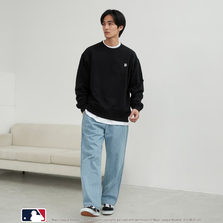 MLB別注 花札バックプリント クルーネックスウェット | coen【men】 | 詳細画像8 