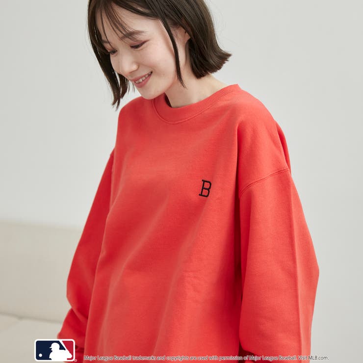 ORANGE | MLB別注 花札バックプリント クルーネックスウェット | coen【men】