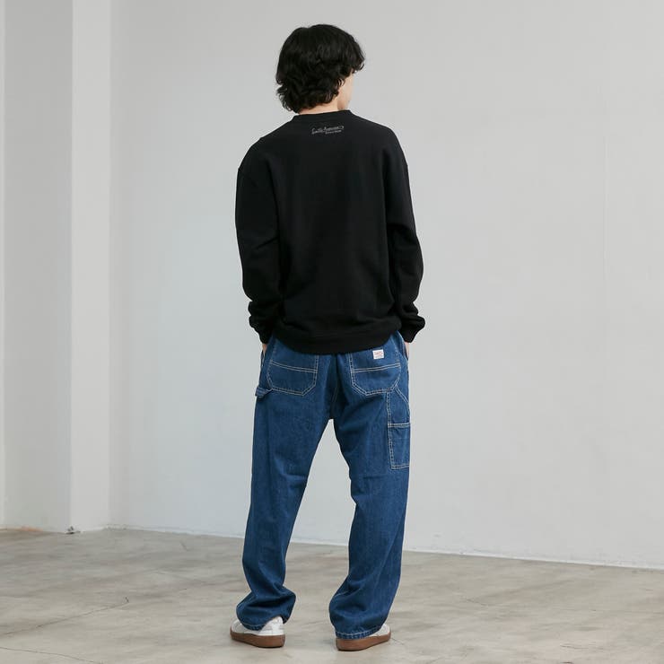 エンズアンドミーンズ　ポケット付きスウェット　サイズXL SMITH'S（スミス）別注 バック刺繍ポケットスウェット[品番