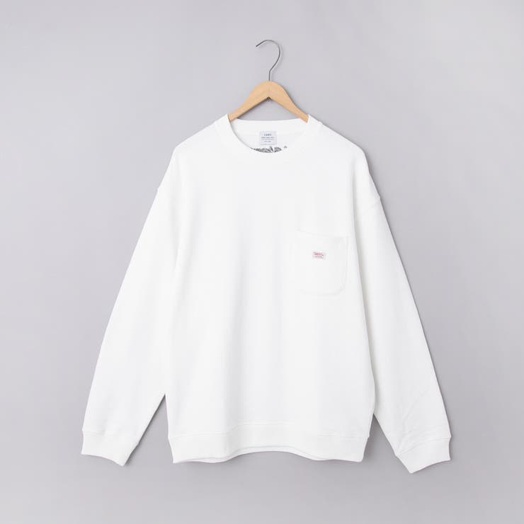 WHITE | SMITH’S（スミス）別注 バック刺繍ポケットスウェット | coen【men】