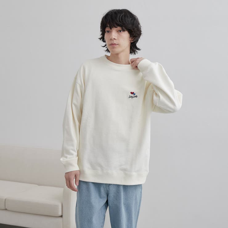 SunnySports（サニースポーツ）別注 ワンポイントハート刺繍スウェット | coen【men】 | 詳細画像4 