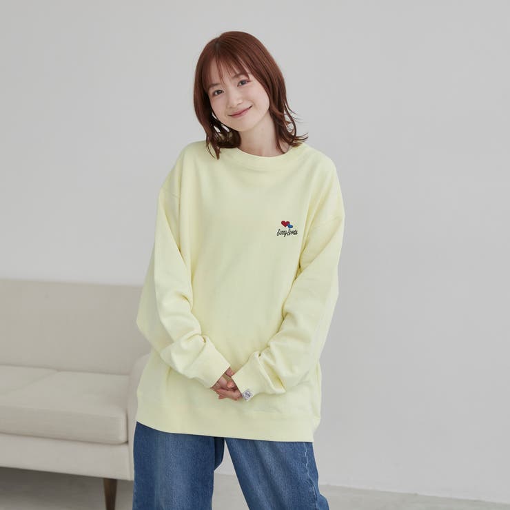 SunnySports（サニースポーツ）別注 ワンポイントハート刺繍スウェット | coen【men】 | 詳細画像8 
