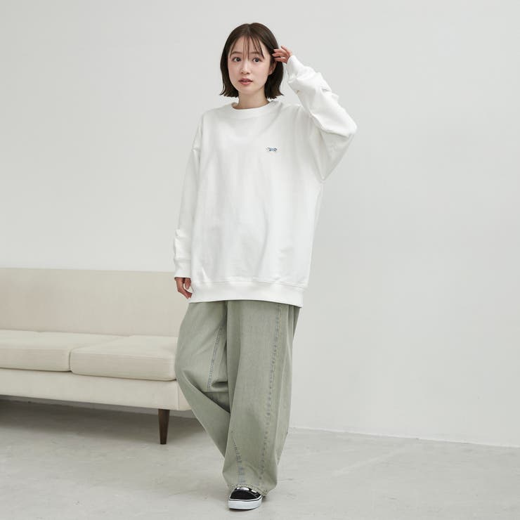 Penneys（ぺニーズ）別注クリアコットンクルーネックスウェット | coen【men】 | 詳細画像3 