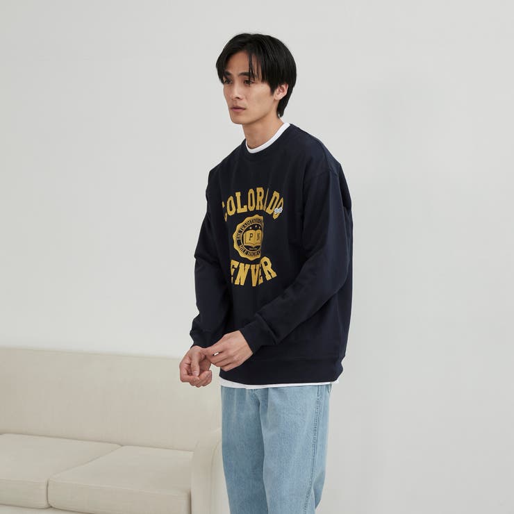 Penneys（ぺニーズ）別注クリアコットンロゴプリントスウェット | coen【men】 | 詳細画像10 