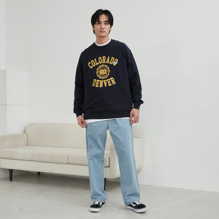 Penneys（ぺニーズ）別注クリアコットンロゴプリントスウェット | coen【men】 | 詳細画像11 