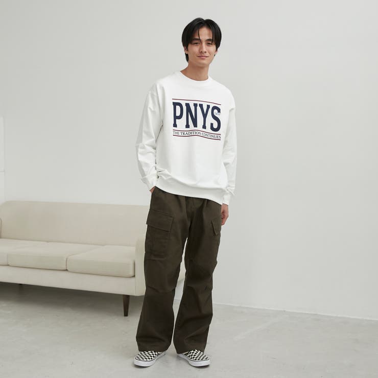 Penneys（ぺニーズ）別注クリアコットンロゴプリントスウェット | coen【men】 | 詳細画像12 