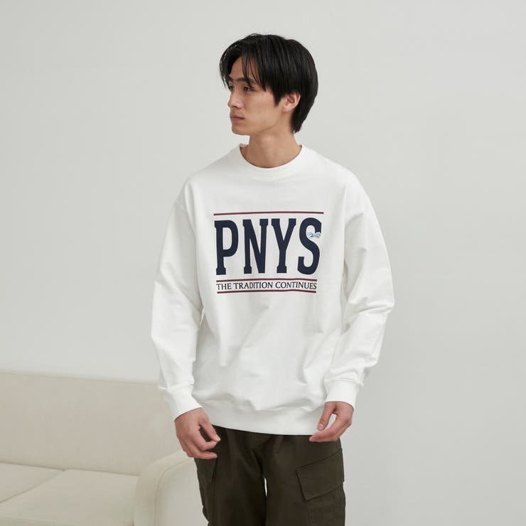 Penneys（ぺニーズ）別注クリアコットンロゴプリントスウェット | coen【men】 | 詳細画像13 