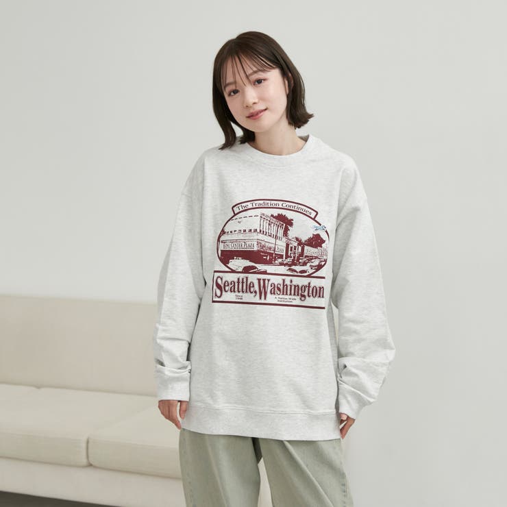 Penneys（ぺニーズ）別注クリアコットンロゴプリントスウェット | coen【men】 | 詳細画像5 