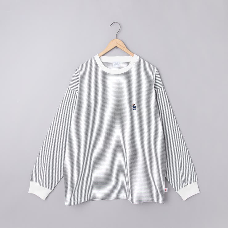 ワンポイントベア刺繍USAコットンロングスリーブＴ | coen【men】 | 詳細画像28 