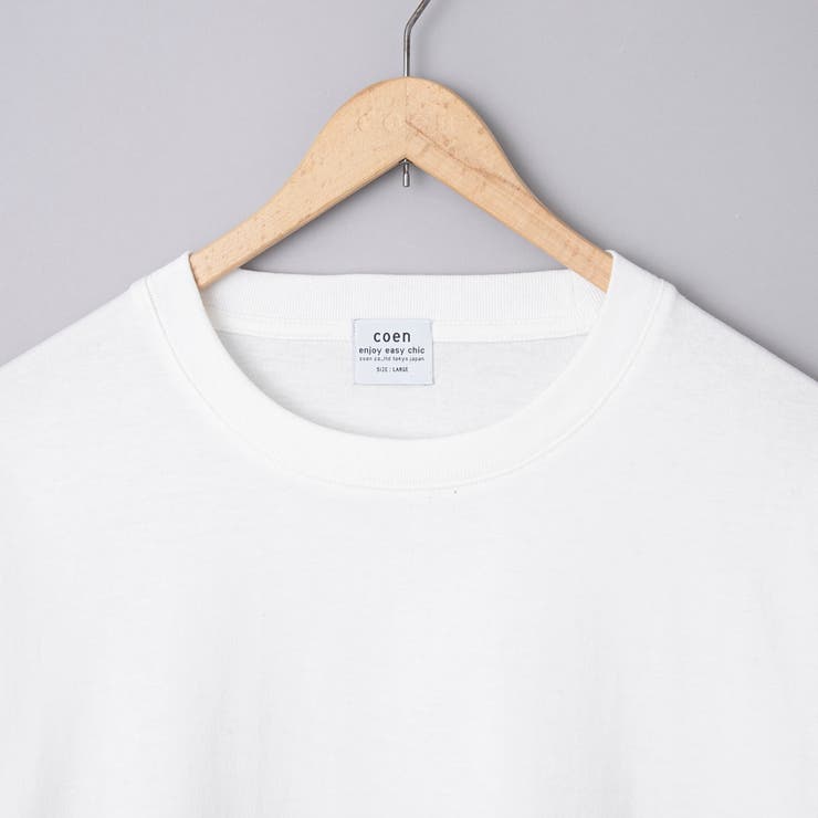 ワンポイントベア刺繍USAコットンロングスリーブＴ | coen【men】 | 詳細画像31 