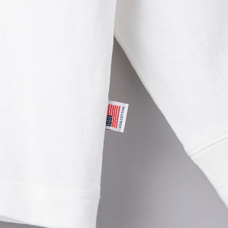 ワンポイントベア刺繍USAコットンロングスリーブＴ | coen【men】 | 詳細画像32 