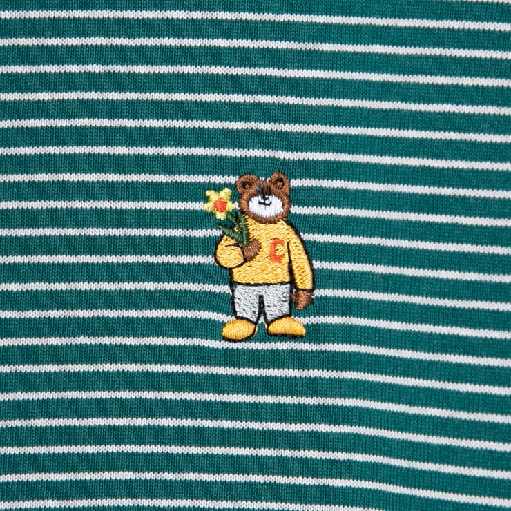 ワンポイントベア刺繍USAコットンロングスリーブＴ | coen【men】 | 詳細画像35 