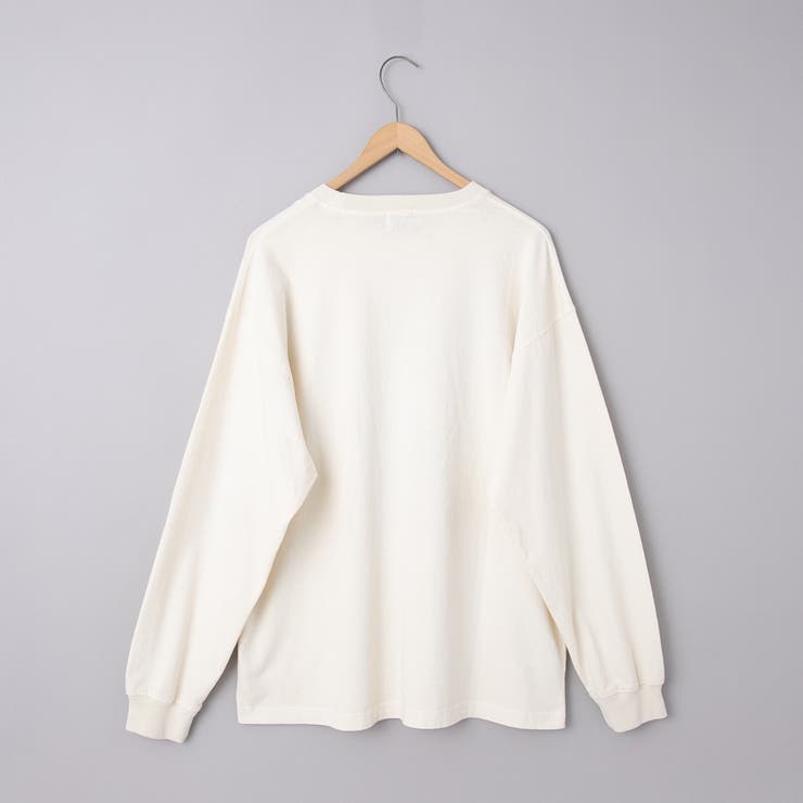 ベアピグメントプリントロングスリーブＴシャツ | coen【men】 | 詳細画像20 