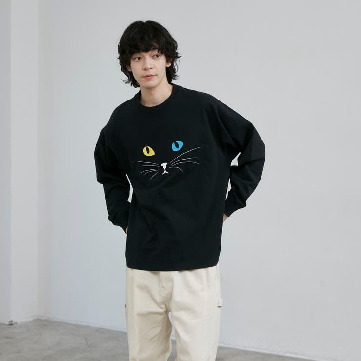 【CAT TEE/アニマルプリント】ロングスリーブTシャツ | coen【men】 | 詳細画像10 