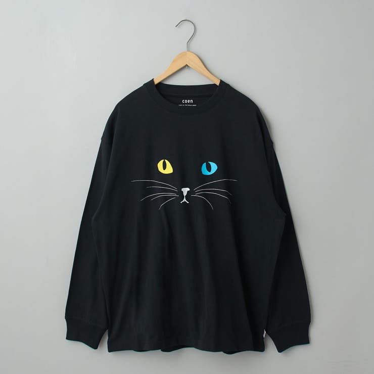 【CAT TEE/アニマルプリント】ロングスリーブTシャツ | coen【men】 | 詳細画像17 