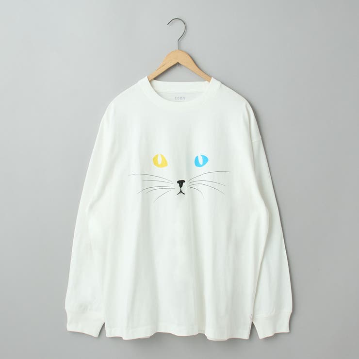 【CAT TEE/アニマルプリント】ロングスリーブTシャツ | coen【men】 | 詳細画像18 