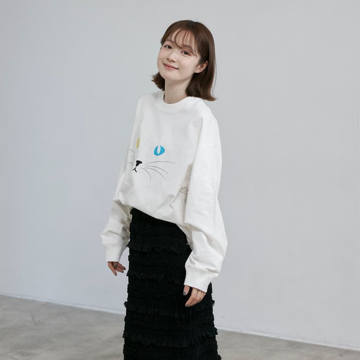 【CAT TEE/アニマルプリント】ロングスリーブTシャツ | coen【men】 | 詳細画像6 