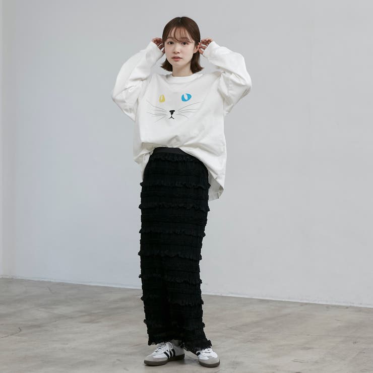 【CAT TEE/アニマルプリント】ロングスリーブTシャツ | coen【men】 | 詳細画像7 