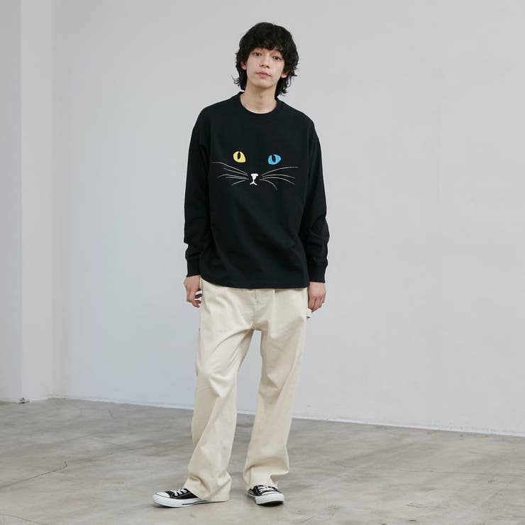 【CAT TEE/アニマルプリント】ロングスリーブTシャツ | coen【men】 | 詳細画像9 