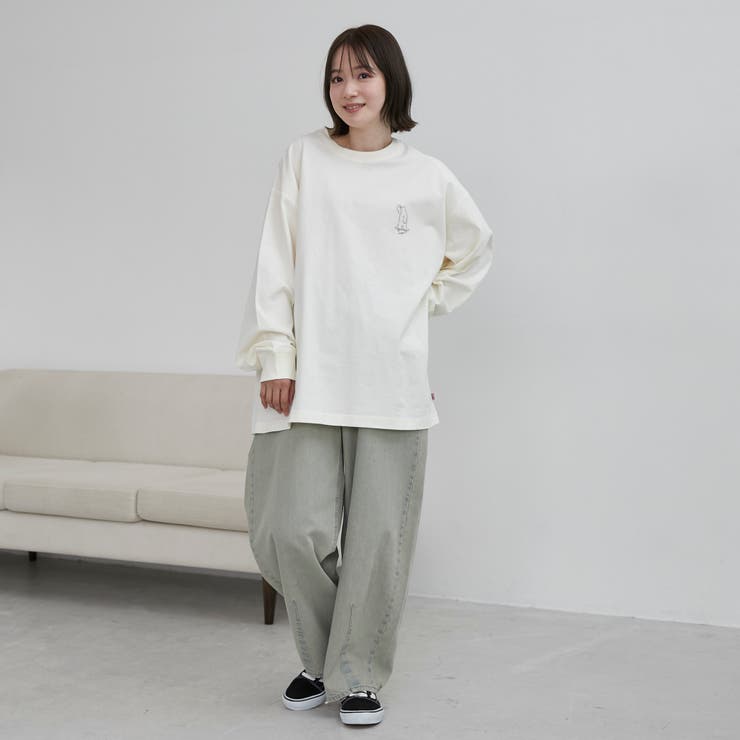 RYO KANEYASU × コーエン アニマルプリントロングスリーブTシャツ | coen【men】 | 詳細画像10 