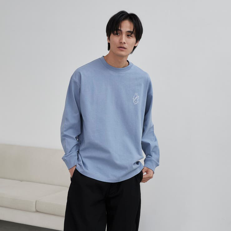 RYO KANEYASU × コーエン アニマルプリントロングスリーブTシャツ | coen【men】 | 詳細画像14 